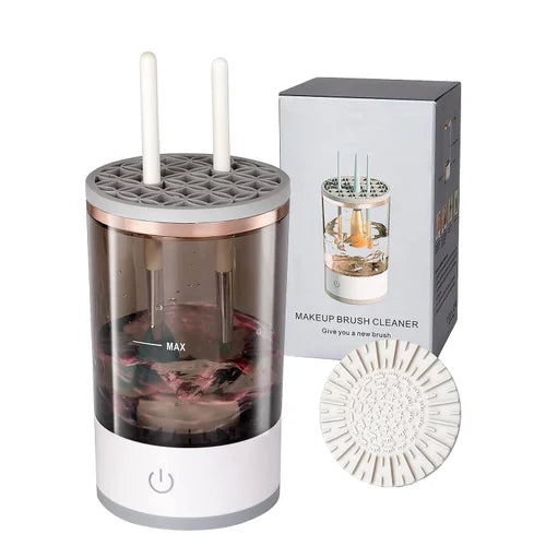 Electric Makeup Brush Cleaner – Automatic Deep Cleaning & Quick Drying Tool