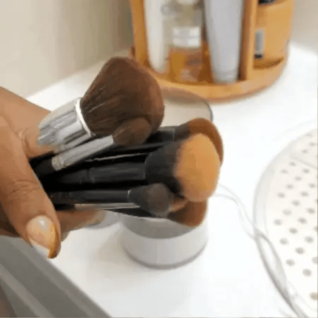 Electric Makeup Brush Cleaner – Automatic Deep Cleaning & Quick Drying Tool