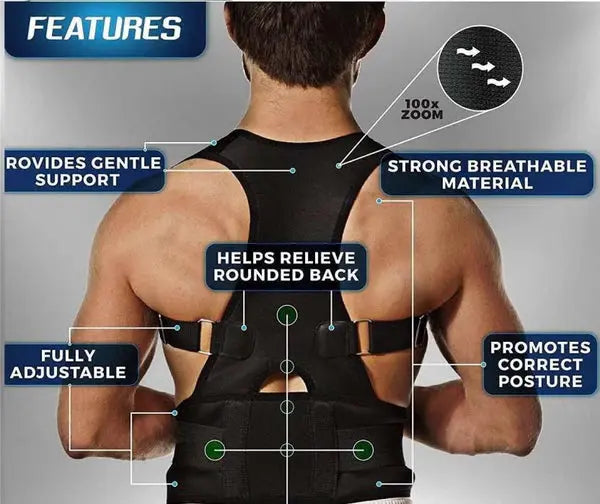 Posture Belt – Back Support & Pain Relief for Better Posture