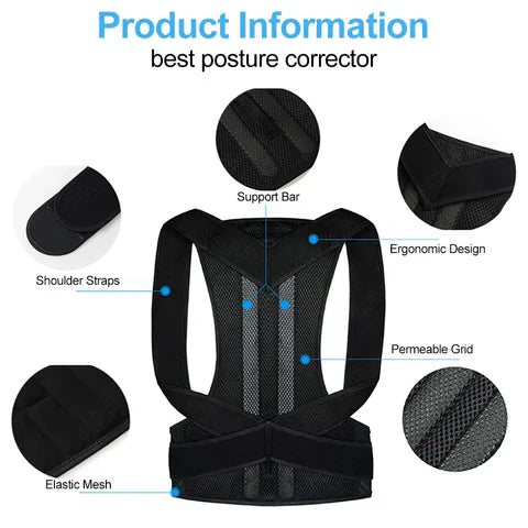 Posture Belt – Back Support & Pain Relief for Better Posture
