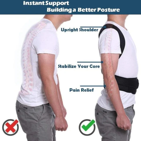 Posture Belt – Back Support & Pain Relief for Better Posture