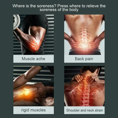 4-in-1 Massage Gun – Handheld Deep Tissue Muscle Massager