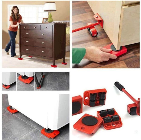 Moveable Furniture Tool – Heavy Duty Furniture Lifter & Mover Set for Home, Office & Shifting KhaatMart