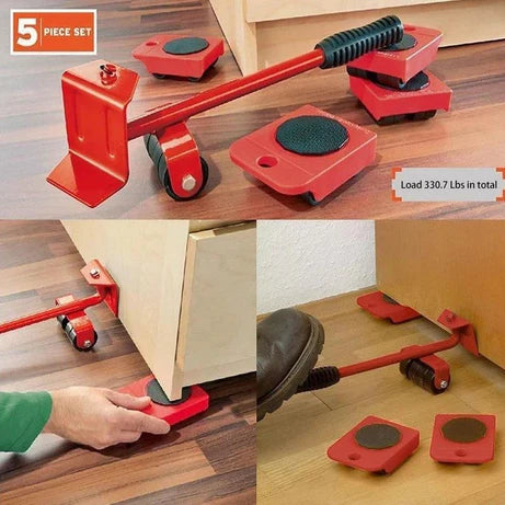 Moveable Furniture Tool – Heavy Duty Furniture Lifter & Mover Set for Home, Office & Shifting KhaatMart