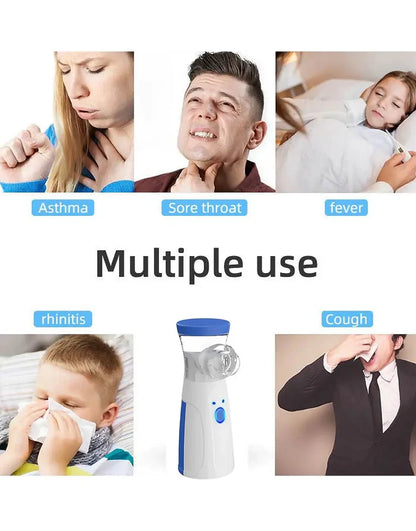 Portable Mesh Nebulizer Machine – Quiet Personal Inhaler for Adults & Kids
