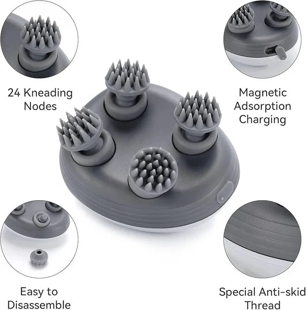 Smart Scalp Massager – Electric Head Massager for Relaxation