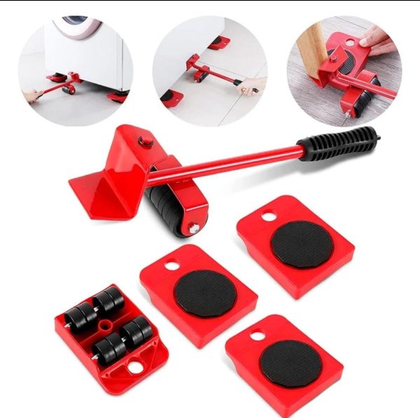 Moveable Furniture Tool – Heavy Duty Furniture Lifter & Mover Set for Home, Office & Shifting KhaatMart