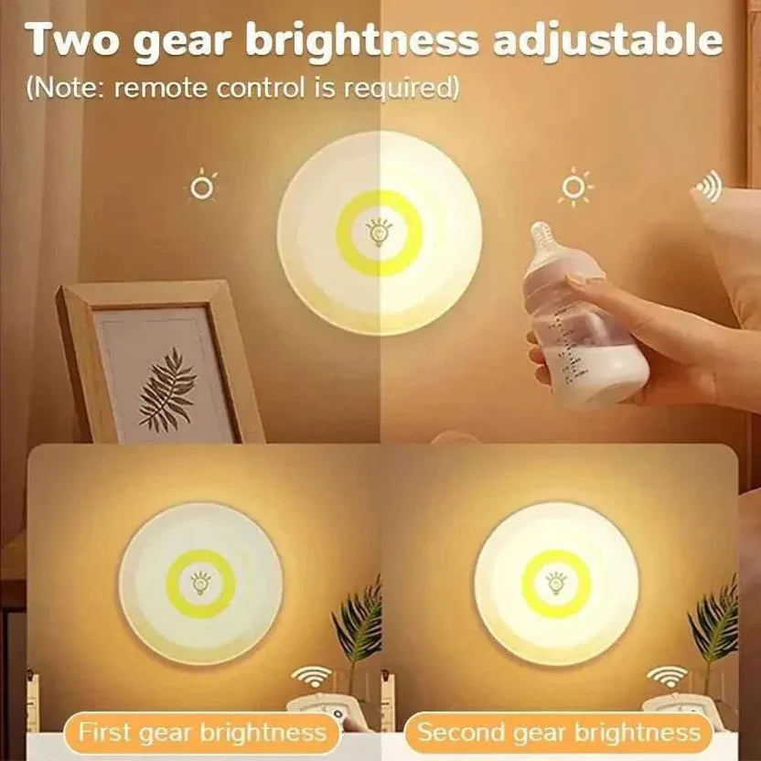 Tap LED Light with Remote Control – Self-Adhesive Cabinet & Wardrobe Light